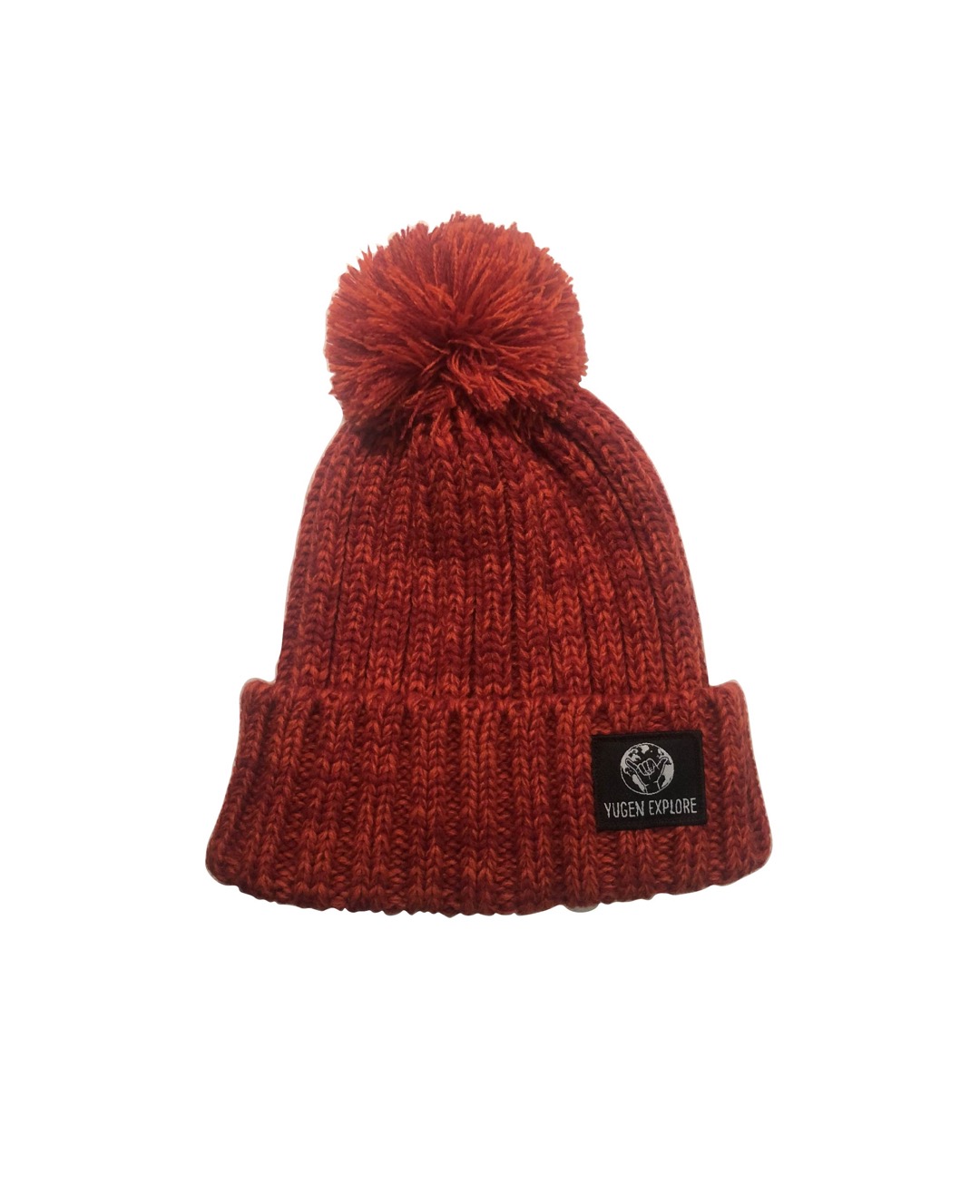 Toubkal Bobble Hat Red - Image 2