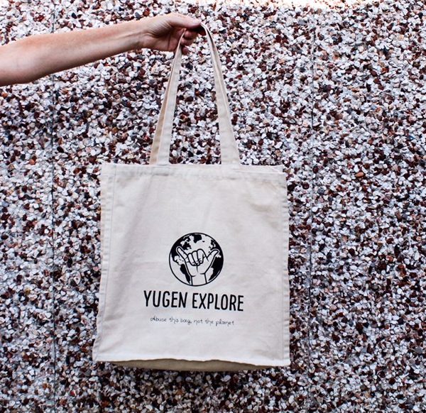 Planet Canvas Tote Bag